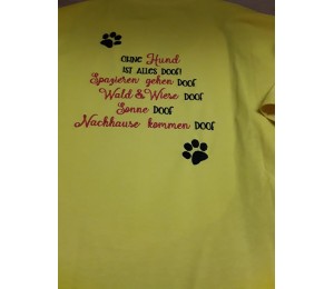 Stickserie - Sprüche Hund